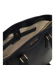MICHAEL KORS TARYN Leder-Schultertasche Schwarz - Damentaschen - 4