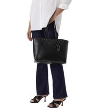 MICHAEL KORS TARYN Leder-Schultertasche Schwarz - Damentaschen - 5