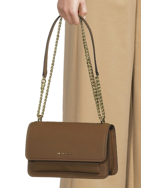 CLAIRE Schultertasche aus Leder, Umhängetasche Gepäck - Damentaschen