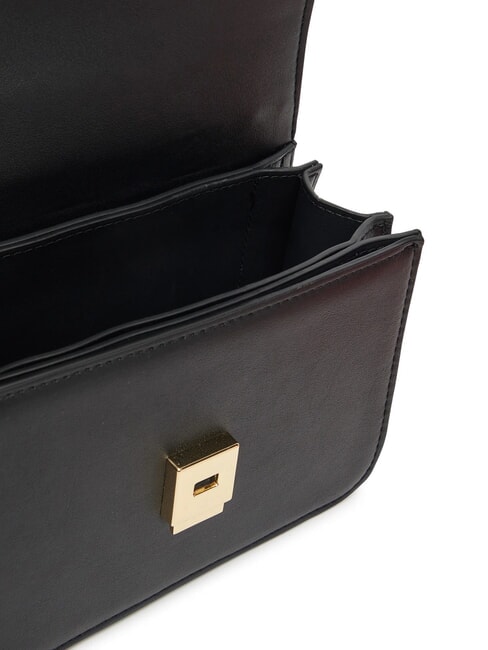 FLAP RE Mini-Schultertasche mit Klappe Schwarz - Damentaschen