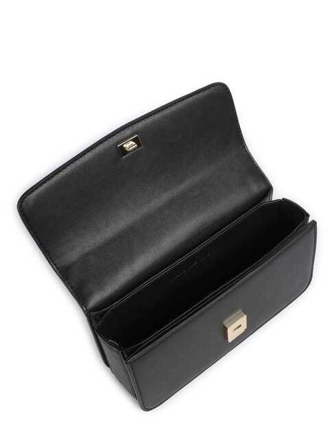 FLAP RE Schultertasche mit Klappe Schwarz - Damentaschen