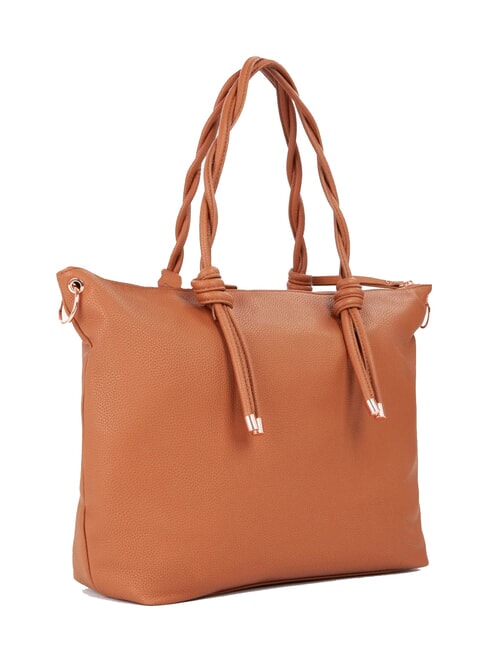 SCARLETT RE Schultertasche mit geflochtenen Henkeln Leder - Damentaschen