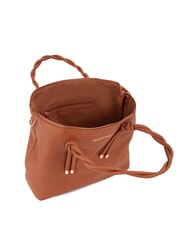 MARIO VALENTINO SCARLETT RE Schultertasche mit geflochtenen Henkeln Leder - Damentaschen - 4