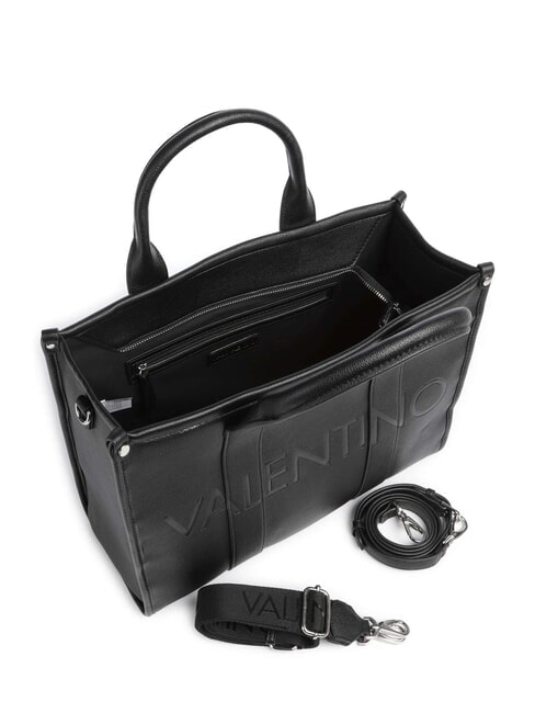 SYRIA RE Handtasche mit zwei Schulterriemen Schwarz - Damentaschen