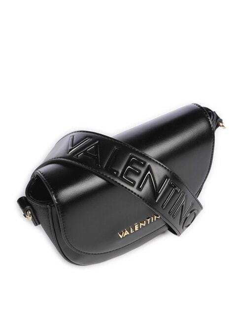 SYLVIA RE Mini-Schultertasche mit Schultergurt Schwarz - Damentaschen