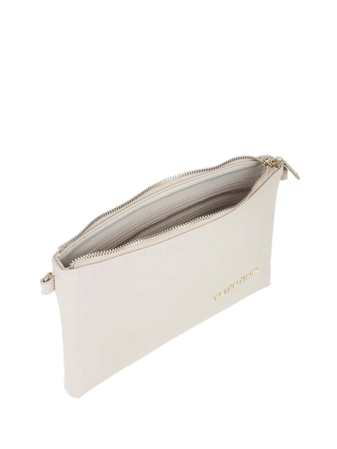 JASMIN Flache Clutch mit Schulterriemen Beige - Damentaschen