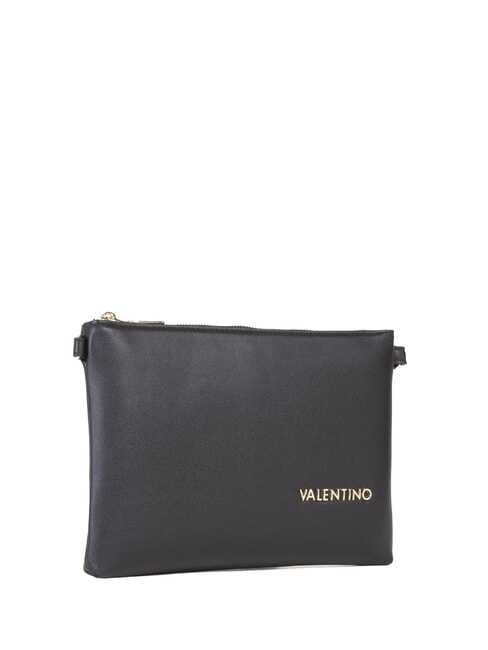 JASMIN Flache Clutch mit Schulterriemen Schwarz - Damentaschen