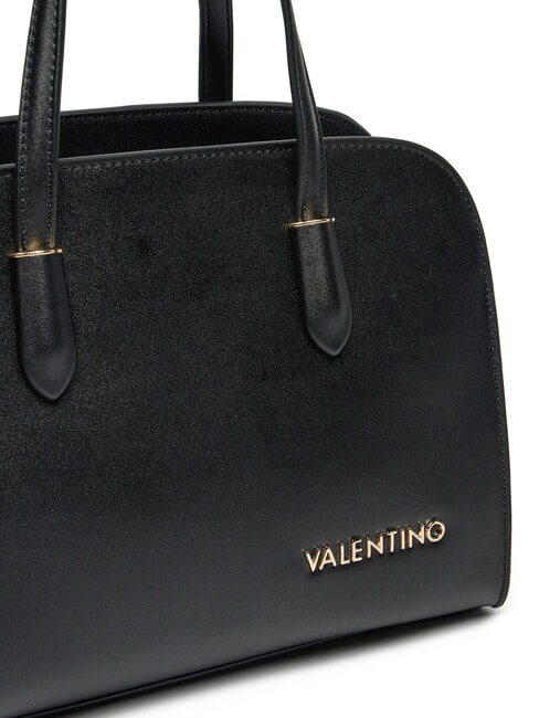 JASMIN Kuppelf&ouml;rmige Handtasche mit Schulterriemen Schwarz - Damentaschen