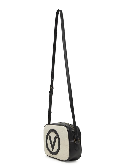 COVENT Kameratasche aus Canvas Natur/Schwarz - Damentaschen