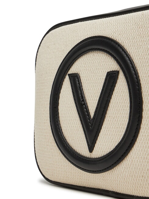 COVENT Kameratasche aus Canvas Natur/Schwarz - Damentaschen