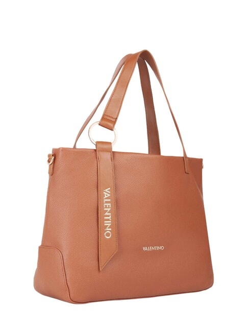 PEONIES RE Schultertasche mit Schultergurt Leder - Damentaschen