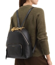 COCCINELLE FENIX Mittelgroßer Lederrucksack Schwarz - Damentaschen - 5