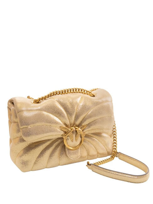 LOVE PUFF CLASSIC Gro&szlig;e wandelbare Tasche gold/sand-antikgold - Damentaschen