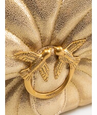PINKO LOVE PUFF CLASSIC Gro&szlig;e wandelbare Tasche gold/sand-antikgold - Damentaschen - 4