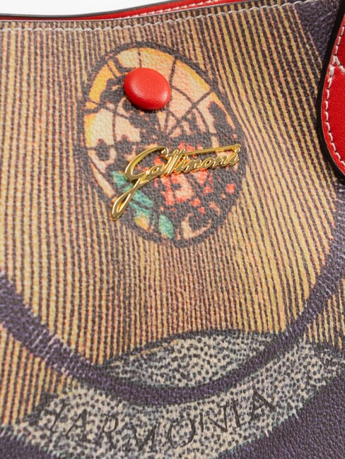 PLANETARIUM Schultertasche Rot - Damentaschen