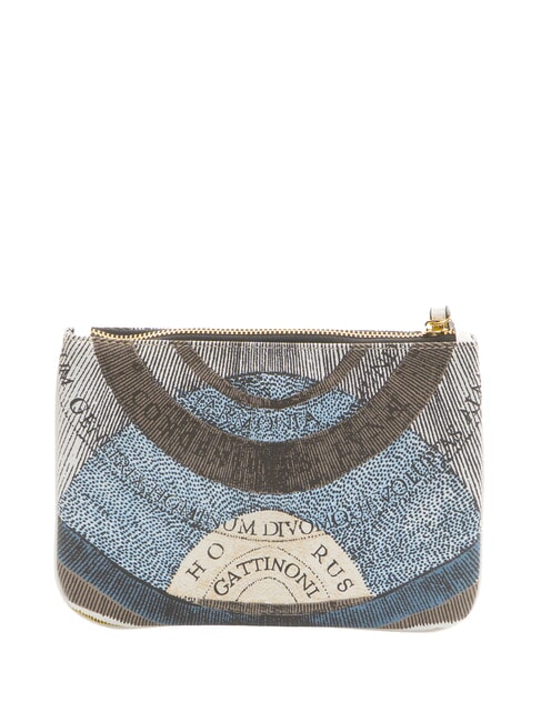 PLANETARIUM Clutch mit Manschette Mond/Weiß - Damentaschen