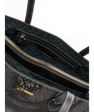 GATTINONI PLANETARIUM Schultertasche monochrom hellgrau/schwarz - Damentaschen - 5