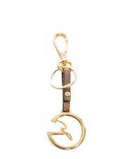 GATTINONI PLANETARIUM Logo-Schlüsselanhänger einfarbige Bräune - Schlüsselanhänger und Schlüsseletuis - 2