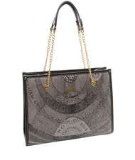 GATTINONI PLANETARIUM Umhängetasche mit Kettengriff monochrom hellgrau/schwarz - Damentaschen - 2