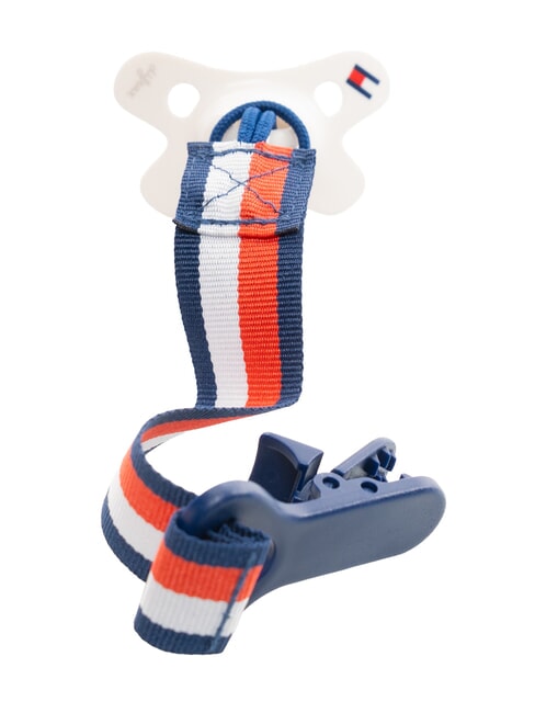 TH Set mit 2 Schnullern + Kette Wei&szlig; - Strampler und Baby-Outfits