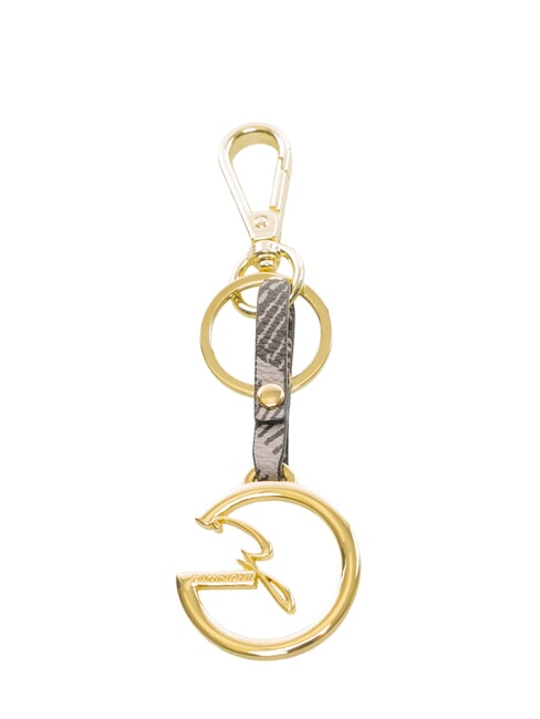 PLANETARIUM Logo-Schlüsselanhänger monochromatisches Hellgrau - Schlüsselanhänger und Schlüsseletuis