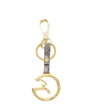 GATTINONI PLANETARIUM Logo-Schlüsselanhänger monochromatisches Hellgrau - Schlüsselanhänger und Schlüsseletuis - 2