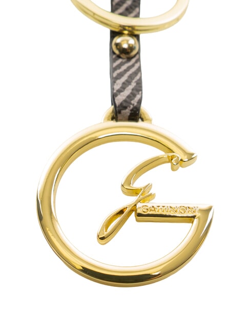 PLANETARIUM Logo-Schlüsselanhänger monochromatisches Hellgrau - Schlüsselanhänger und Schlüsseletuis