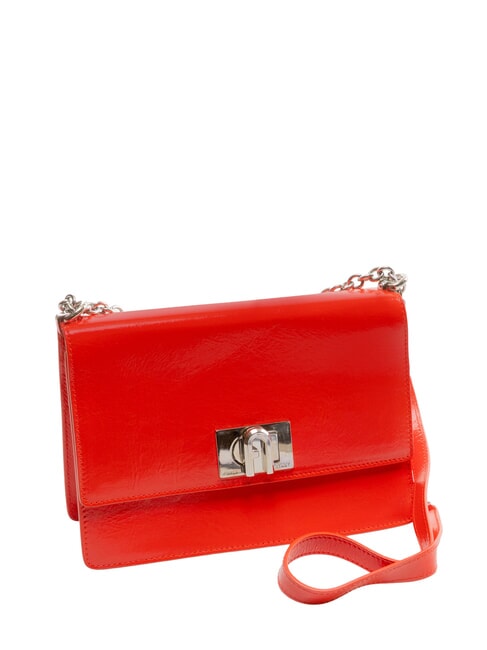 1927 Schultertasche aus Leder Feuer - Damentaschen