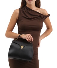 COCCINELLE MARVIN Lederhandtasche mit Schultergurt warmes Taupe - Damentaschen - 4