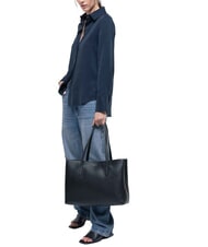 COCCINELLE SWAP Leder-Umhängetasche Schwarz - Damentaschen - 4