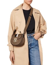 FURLA METROPOLIS Mini-Schultertasche Schlamm+Schwarz+Talk h - Damentaschen - 5