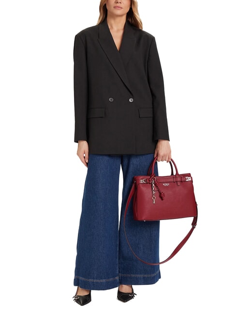 GREGORIA Große Handtasche mit Schultergurt ROT - Damentaschen