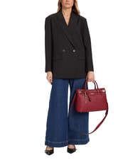 GUESS GREGORIA Große Handtasche mit Schultergurt ROT - Damentaschen - 4