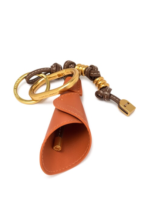 PC CHARMS Schlüsselanhänger mit Calla-Anhänger würzen - Schlüsselanhänger und Schlüsseletuis