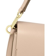 GIANNI CHIARINI HELENA ROUND Kleine Umhängetasche aus Leder rosa Salz - Damentaschen - 4