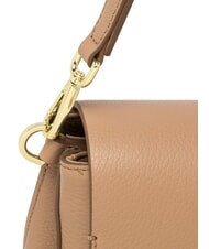 GIANNI CHIARINI HELENA ROUND Kleine Umhängetasche aus Leder Ton - Damentaschen - 4