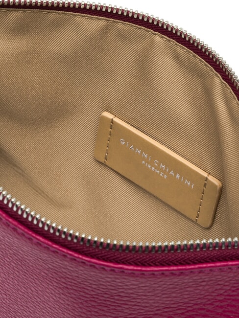 HERMY Leder-Umschlagtasche mit Schultergurt Wüstenblume - Damentaschen