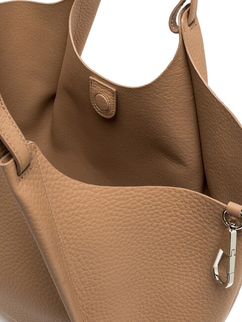 DUA Große Umhängetasche aus Leder Ton - Damentaschen