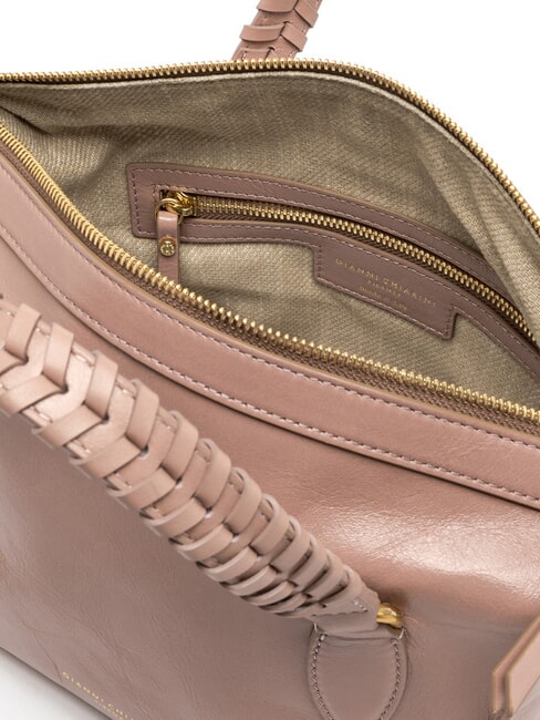 ROXY Lederhandtasche mit Schulterriemen rosa Salz - Damentaschen