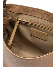 GIANNI CHIARINI CECILE Schultertasche aus gehämmertem Leder Ton - Damentaschen - 5