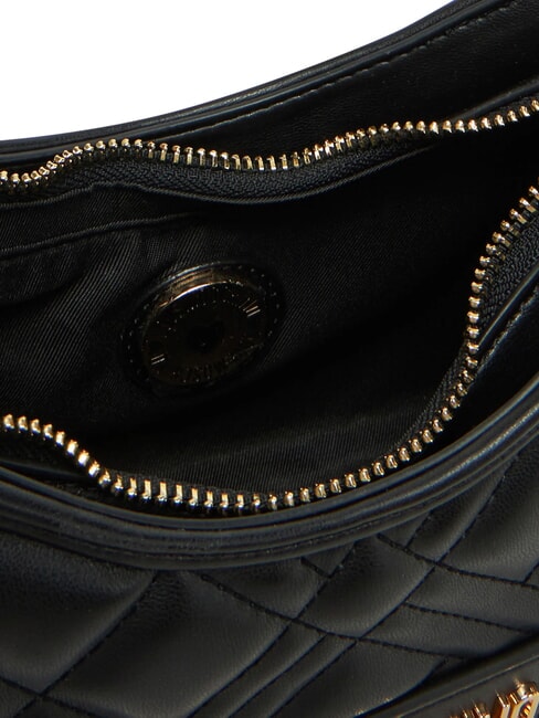 GEOMETRIC QUILTED Umh&auml;ngetasche Schwarz - Damentaschen