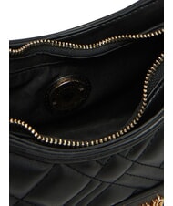 LOVE MOSCHINO GEOMETRIC QUILTED Umh&auml;ngetasche Schwarz - Damentaschen - 5