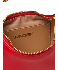 LOVE MOSCHINO CHAIN Mini-Handtasche mit Schultergurt ROT - Damentaschen - 6