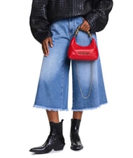 LOVE MOSCHINO CHAIN Mini-Handtasche mit Schultergurt ROT - Damentaschen - 5