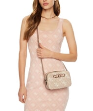 GUESS IZZY  Mini-Umhängetasche Sand-Logo - Damentaschen - 4