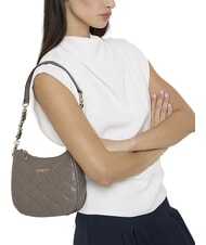 GUESS TAMSIN  Umhängetasche dunkles Taupe - Damentaschen - 4