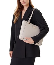 GUESS NOELLE Einkaufstasche aus Saffiano Gut - Damentaschen - 4