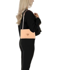 GUESS NOELLE Convertible Schulter-/Umhängetasche Aprikose - Damentaschen - 4