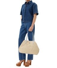 GUESS VIKKY II  Umhängetasche natürliches Weiß - Damentaschen - 5