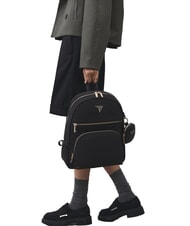 GUESS POWER PLAY 2 Nylon-Rucksack SCHWARZ - Damentaschen - 4